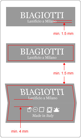 Basic woven label